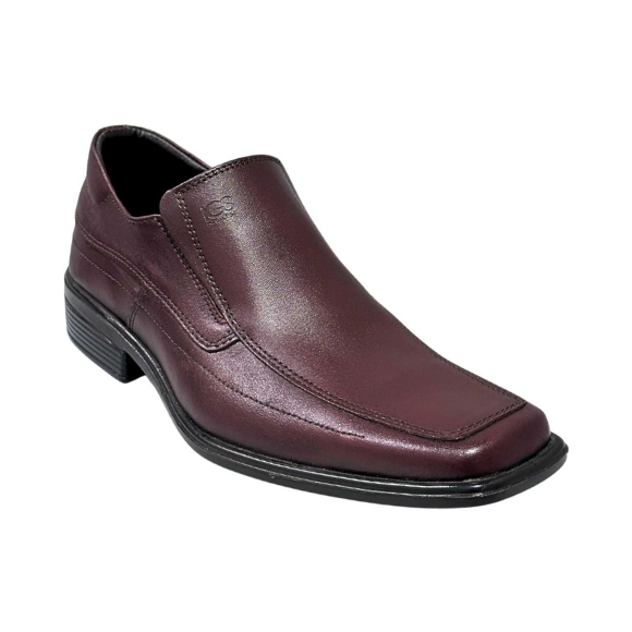Zapato De Vestir Mocasín Caballero Inglese Levit Marron LV859