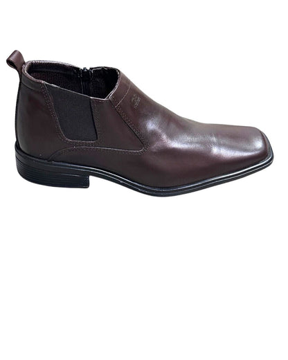 Zapato De Vestir Botín Caballero Inglese Levit Marrón LV996