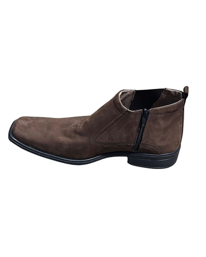 Zapato De Vestir Botín Caballero Inglese Levit Marrón NB LV996