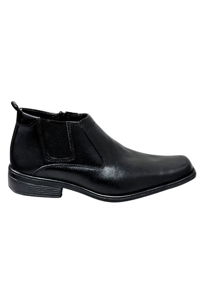 Zapato De Vestir Botín Caballero Inglese Levit Negro LV996