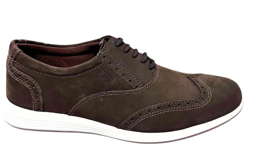 Zapato Casual Trenzas Caballero Inglese Rimini Marrón NB RM936