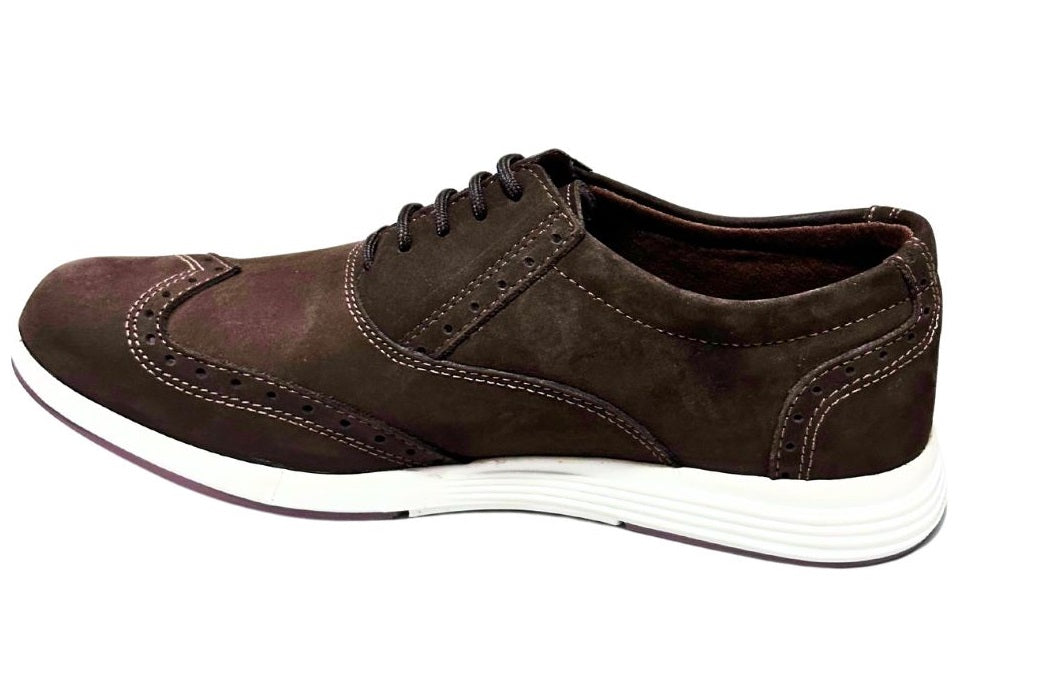 Zapato Casual Trenzas Caballero Inglese Rimini Marrón NB RM936