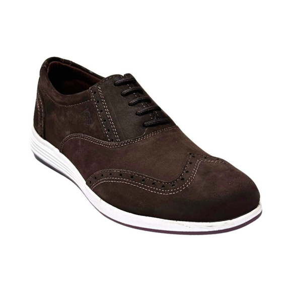 Zapato Casual Trenzas Caballero Inglese Rimini Marrón NB RM936