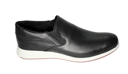 Zapato Casual Mocasín Caballero Inglese Rimini Negro RM943