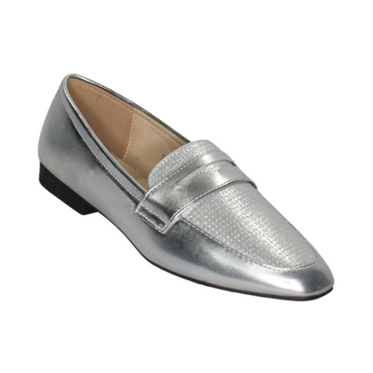Zapatilla Para Dama Comfort Inglese Garda Plateado S23M1303
