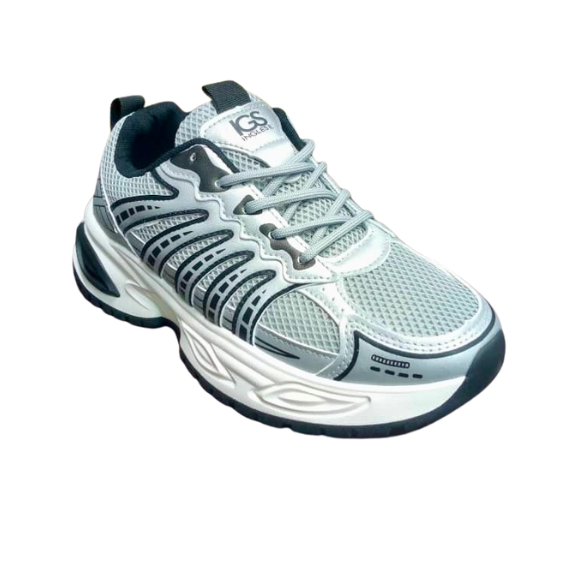 Zapato Deportivo casual Caballero Inglese Brady  plata